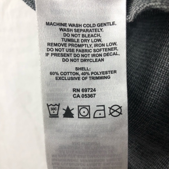 Columbia 1/4 Zip Pullover Men's Gray Cotton Blend Lightweight Sweater Size Small - Picture 6 of 6